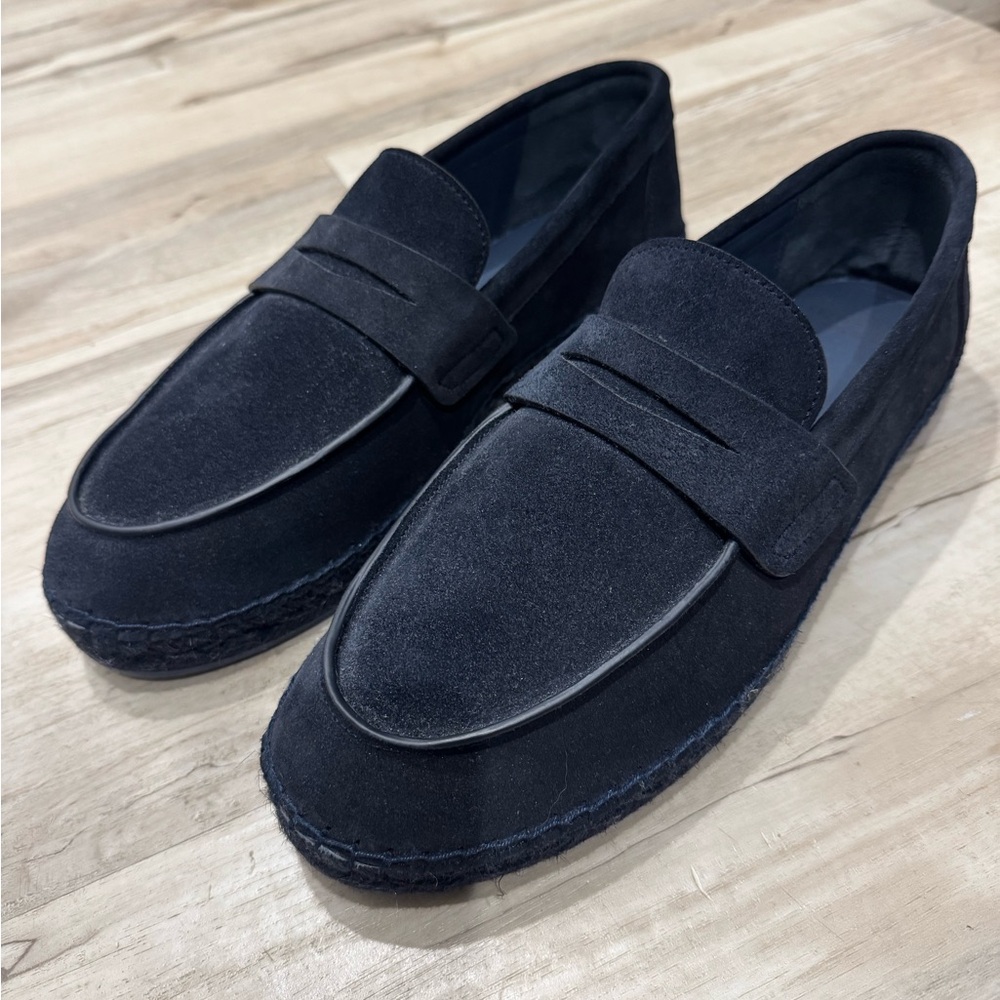 Fred Martin Espadrille Suede Loafers US10